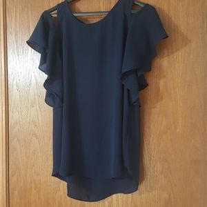 Navy blue top